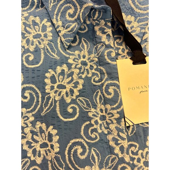 Tuckernuck Pomander Place Riviera Painted Chintz Aurora Dress Medium NWT - Picture 7 of 8